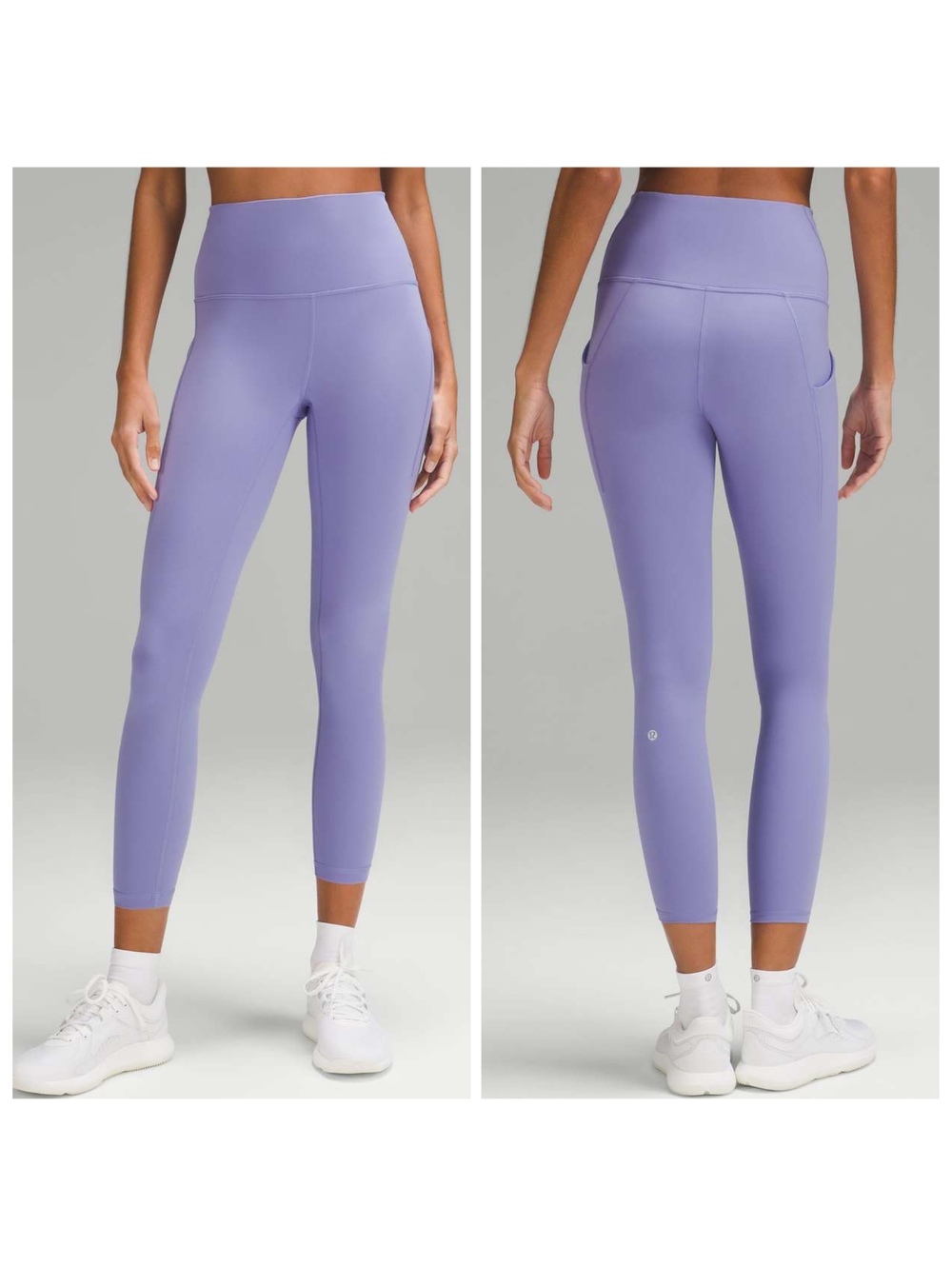 Lululemon Wunder Train High-Rise Tight with Pockets 25" Dark Lavender Sz. 6